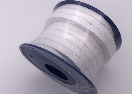 Συσκευασία σχοινιών Ptfe εγχύσεων σφραγίδων PTFE βαλβίδων/πλεγμένο Ptfe άσπρο χρώμα συσκευασίας