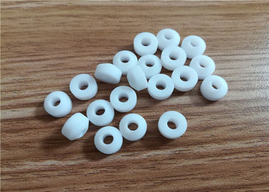 Μικρά μικρά στολίσματα πλυντηρίων Ptfe μεγέθους άσπρα τεφλόν επίπεδα για τα μέρη μηχανών